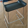Nuovo design stampo sedia a tubo in acciaio personalizzato in plastica